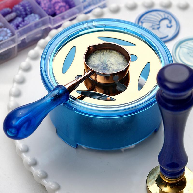씰링 왁스 키트 씰링 왁스 멜터 스푼 히터 키트 녹는  - Wax Seal Stamp Set 리뷰 및 가격