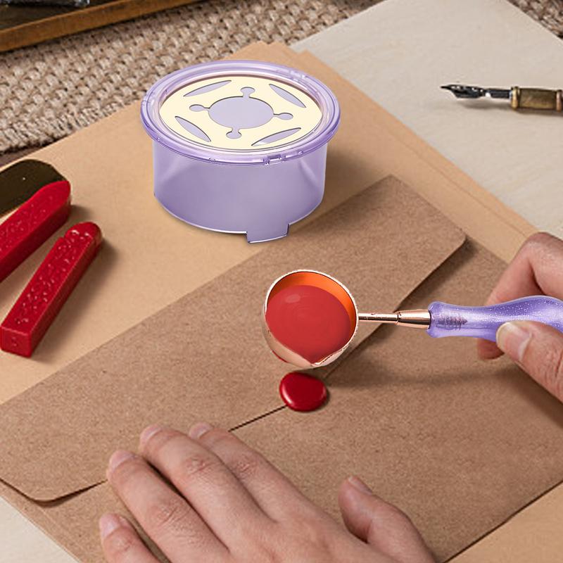 씰링 왁스 키트 씰링 왁스 멜터 스푼 히터 키트 녹는  - Wax Seal Stamp Set 리뷰 및 가격