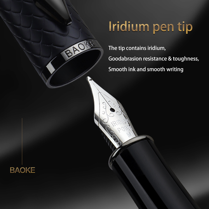 BAOKE T18/T19/T20 블랙 그레이 만년필 선 - Fountain Pen Bottled Ink 리뷰 및 가격