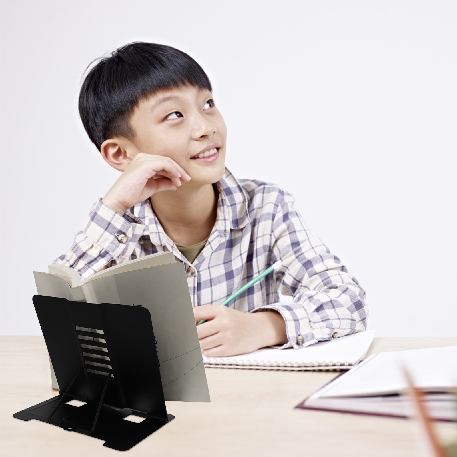 정교하게 제작된 철제 책 거치대 1개, 교과서, 잡지, - Magazine Holder Rack 리뷰 및 가격