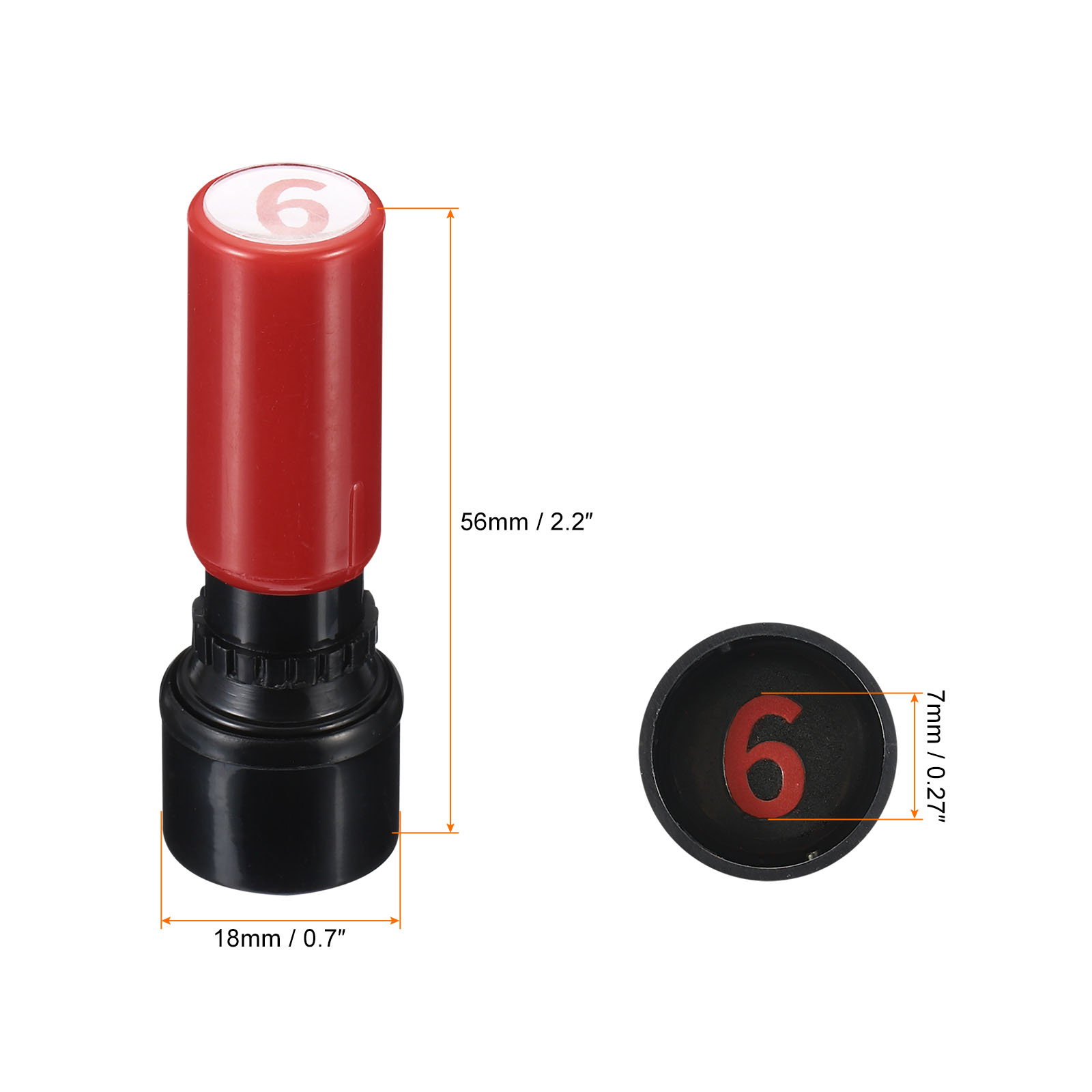 숫자 스탬프 셀프 잉크 0-9 7mm 숫자 스탬프 교사 - Rubber Date Stamp 리뷰 및 가격