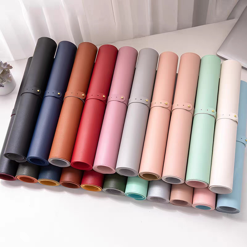 부드럽고 접이식 테이블 매트 – 사무실 및 휴대용으로  - Leather Desk Pad 리뷰 및 가격
