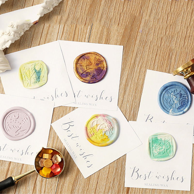 100개 빈티지 왁스 씰 스탬프용 레트로 왁스 프린트  - Wax Seal Stamp Set 리뷰 및 가격