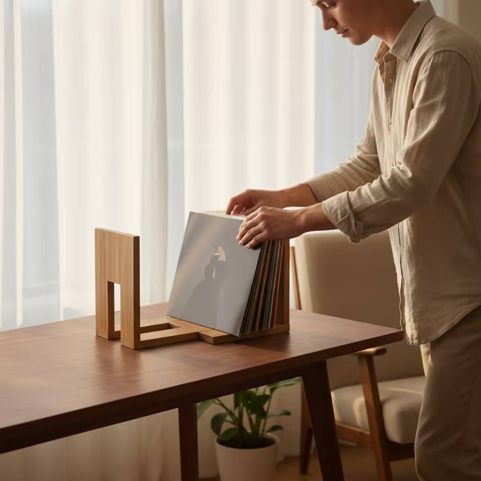 조절 가능한 비닐 앨범 홀더 컴팩트한 조절 가능한 비닐 - Magazine Holder Rack 리뷰 및 가격