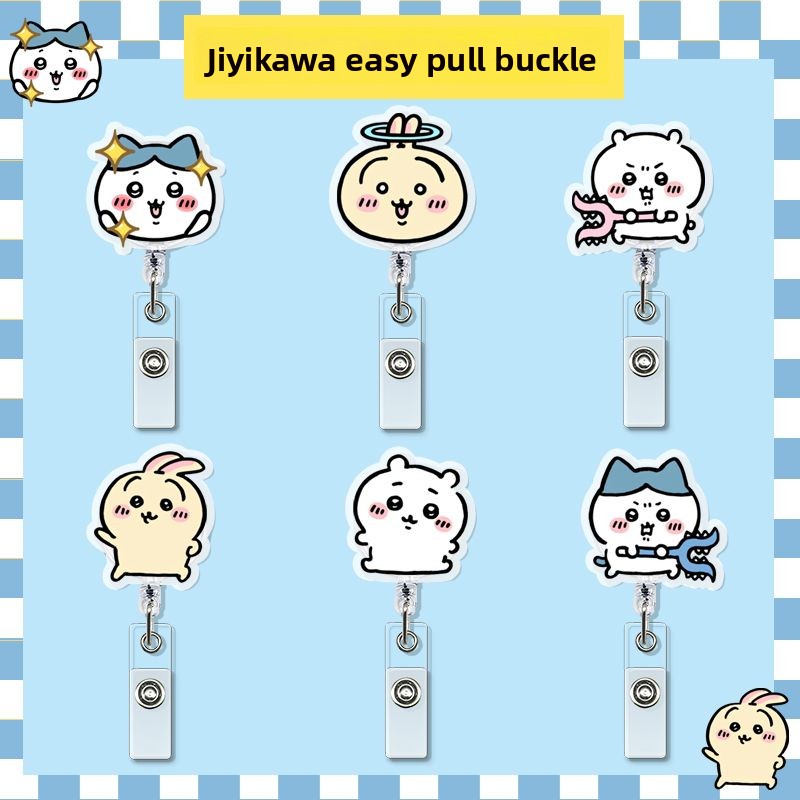 jiyi 개폐식 배지 릴 카와이 ID 카드 홀더 클립  - Index Card Holder 리뷰 및 가격