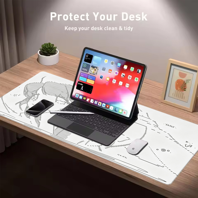 1Pcs 가죽 마우스 패드 애니메이션 엔젤 소녀 Y2k - Leather Desk Pad 리뷰 및 가격