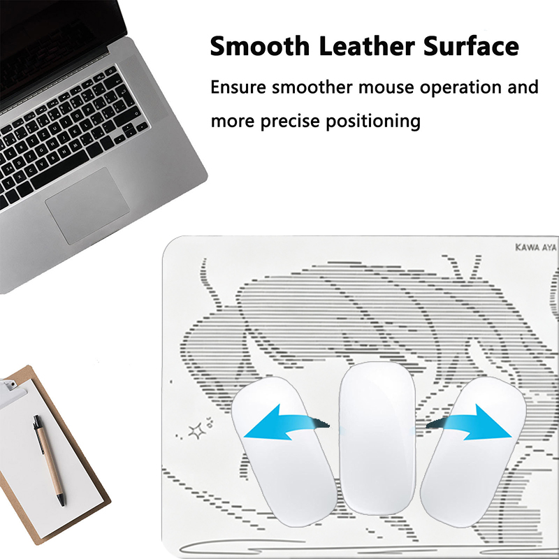 1Pcs 가죽 마우스 패드 애니메이션 엔젤 소녀 Y2k - Leather Desk Pad 리뷰 및 가격